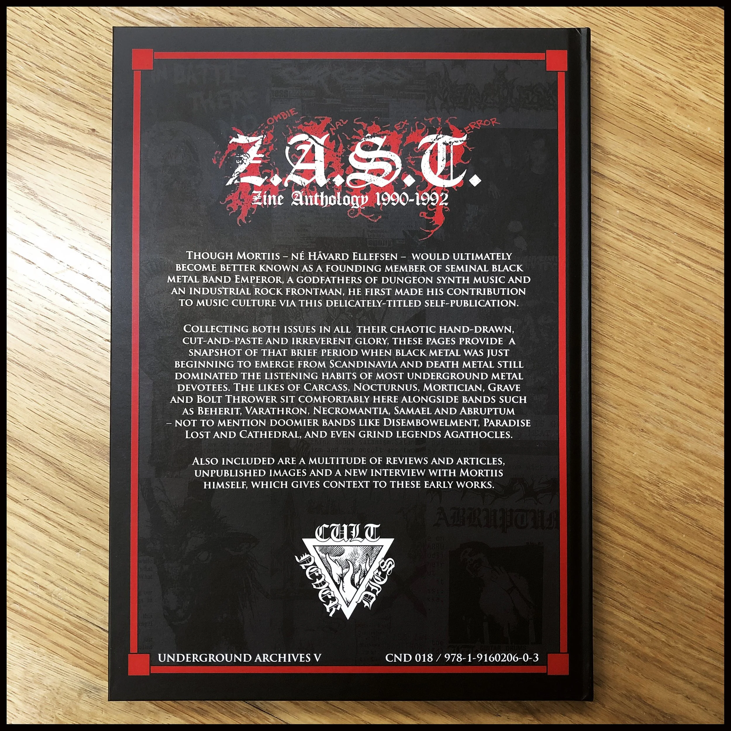Z.A.S.T. Zine Anthology 1990-1992 — CULT NEVER DIES